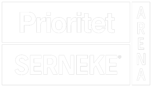 Prioritet Serneke Arena Logotype
